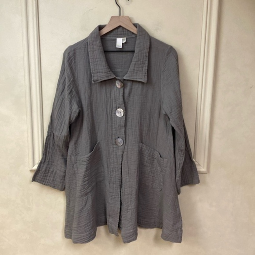 New! Shannon Passero Button Front Jacket size Small
